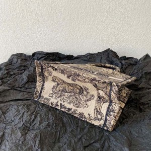 Christian Dior Book Tote Bag 25cm 1265 Toile De Jouy Embroidered Canvas Fall/Winter 2022 Collection - Image 4