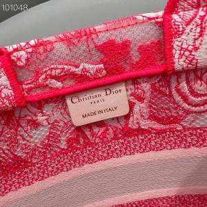 Christian Dior Book Tote Bag 25cm M1265 Toile de Jouy Reverse Transparent Embroidery Canvas Fall/Winter 2022 Collection - Image 8