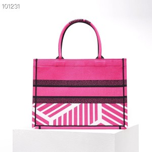 Christian Dior Book Tote Bag 36cm 1286 D-Jungle Pop Butterfly Embroidered Canvas Fall/Winter 2022 Collection - Image 3