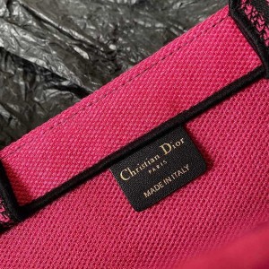 Christian Dior Book Tote Bag 36cm 1286 D-Jungle Pop Butterfly Embroidered Canvas Fall/Winter 2022 Collection - Image 8