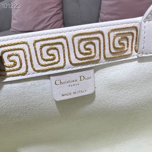 Christian Dior Book Tote Bag 36cm 1286 Maria Grazia Chiuri Embroidered Canvas Fall/Winter 2022 Collection - Image 9