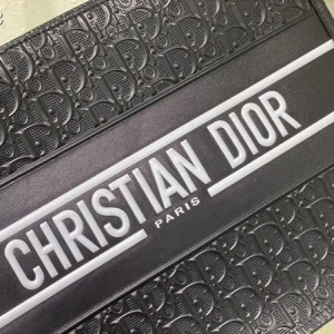 Christian Dior Book Tote Bag 36cm 1286 Oblique Calfskin Leather Embroidered Canvas Fall/Winter 2022 Collection - Image 6