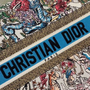 Christian Dior Book Tote Bag 36cm 1296 Constellation Embroidered Canvas Fall/Winter 2022 Collection - Image 6