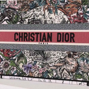 Christian Dior Book Tote Bag 36cm 1296 D-Constellation Zodiac Embroidery Canvas Fall/Winter 2022 Collection - Image 4
