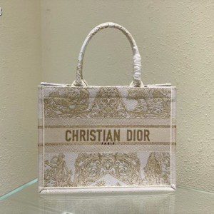 Christian Dior Book Tote Bag 36cm 1296 Rêve d'Infini Embroidery Canvas Fall/Winter 2022 Collection - Image 1