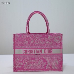 Christian Dior Book Tote Bag 36cm 1296 Toile de Jouy Reverse Embroidery Canvas Fall/Winter 2022 Collection - Image 1