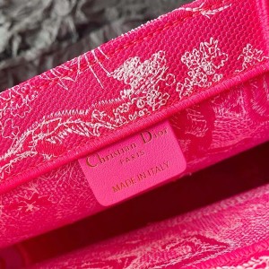 Christian Dior Book Tote Bag 36cm 1296 Toile de Jouy Reverse Transparent Embroidery Canvas Fall/Winter 2022 Collection - Image 7