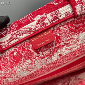 Christian Dior Book Tote Bag 36cm 93360 Chinese New Year Toile De Jouy Embroidered Canvas Fall/Winter 2022 Collection - Image 9