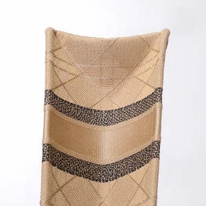 Christian Dior Book Tote Bag 36cm M1296 Natural Cannage Raffia Spring/Summer 2022 Collection - Image 6