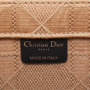 Christian Dior Book Tote Bag 36cm M1296 Natural Cannage Raffia Spring/Summer 2022 Collection - Image 9