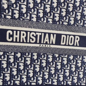 Christian Dior Book Tote Bag 36cm M1296 Oblique Embroidered Canvas Fall/Winter 2022 Collection - Image 4