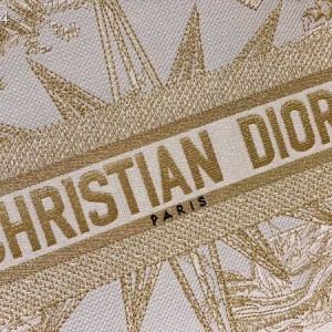 Christian Dior Book Tote Bag 36cm M1296 Rêve d'Infini Embroidery Canvas Spring/Summer 2023 Collection - Image 7