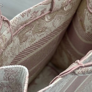 Christian Dior Book Tote Bag 36cm M1296 Toile de Jouy Embroidery Canvas Fall/Winter 2022 Collection - Image 8