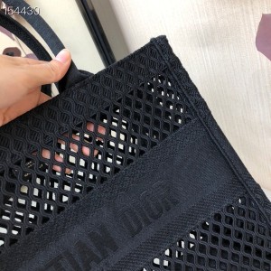 Christian Dior Book Tote Bag 36cm Perforated Canvas Fall/Winter 2020 Collection - Image 8