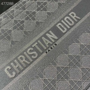Christian Dior Book Tote Bag 38cm Embroidery Canvas Spring/Summer 2021 Collection - Image 6