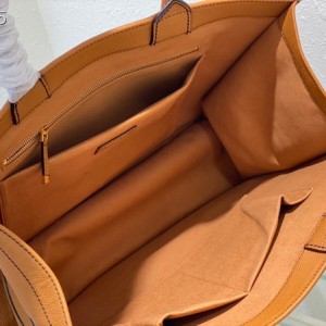 Christian Dior Book Tote Bag 42cm 1286 Calfskin Leather Embroidered Canvas Fall/Winter 2022 Collection - Image 6