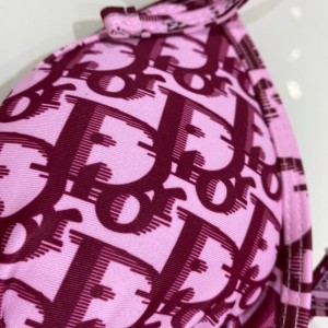 Christian Dior CD Logo Two Piece Bikini Swimsuit Spring/Summer 2020 Collection - Image 3