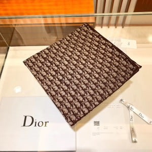 Christian Dior CD Oblique Cashmere Scarf 140cm Fall/Winter 2019 Collection - Image 3