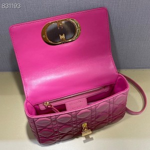 Christian Dior Caro Bag 20cm 621200 Gold Hardware Lambskin Leather Spring/Summer 2022 Collection - Image 5