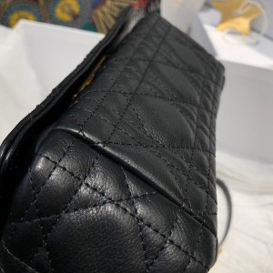 Christian Dior Caro Bag 20cm Gold Hardware Lambskin Leather Spring/Summer 2021 Collection - Image 4