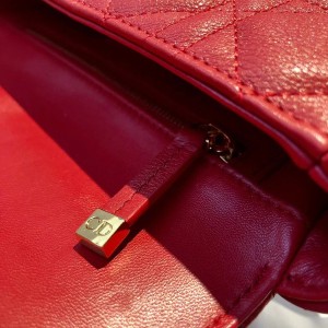 Christian Dior Caro Bag 20cm Gold Hardware Lambskin Leather Spring/Summer 2021 Collection - Image 7