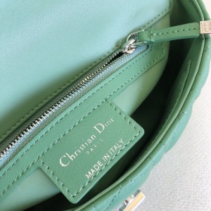 Christian Dior Caro Bag 20cm Silver Hardware Lambskin Leather Spring/Summer 2021 Collection - Image 4