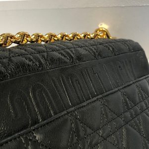 Christian Dior Caro Bag 28cm Gold Hardware Lambskin Leather Spring/Summer 2021 Collection - Image 3