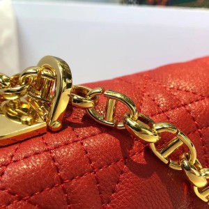 Christian Dior Caro Bag 28cm Gold Hardware Lambskin Leather Spring/Summer 2021 Collection - Image 3
