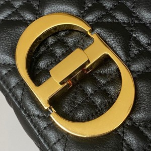 Christian Dior Caro Bag 28cm Gold Hardware Lambskin Leather Spring/Summer 2021 Collection - Image 4