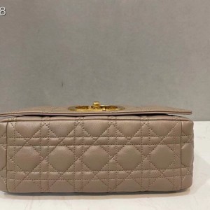 Christian Dior Caro Bag 28cm Gold Hardware Lambskin Leather Spring/Summer 2021 Collection - Image 5
