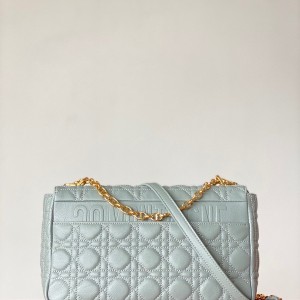 Christian Dior Caro Bag 28cm Gold Hardware Lambskin Leather Spring/Summer 2021 Collection - Image 5