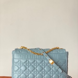 Christian Dior Caro Bag 28cm Gold Hardware Lambskin Leather Spring/Summer 2021 Collection - Image 6