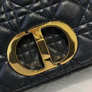 Christian Dior Caro Bag 28cm Gold Hardware Lambskin Leather Spring/Summer 2021 Collection - Image 7