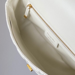 Christian Dior Caro Bag 28cm Gold Hardware Lambskin Leather Spring/Summer 2021 Collection - Image 7