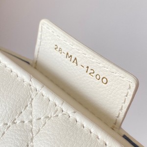 Christian Dior Caro Bag 28cm Gold Hardware Lambskin Leather Spring/Summer 2021 Collection - Image 8