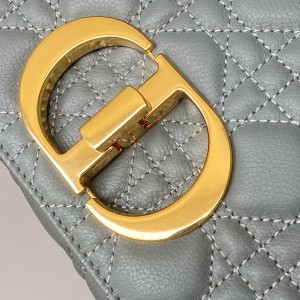Christian Dior Caro Bag 28cm Gold Hardware Lambskin Leather Spring/Summer 2021 Collection - Image 10
