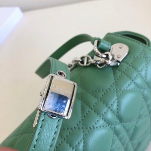 Christian Dior Caro Bag 28cm Silver Hardware Lambskin Leather Spring/Summer 2021 Collection - Image 5