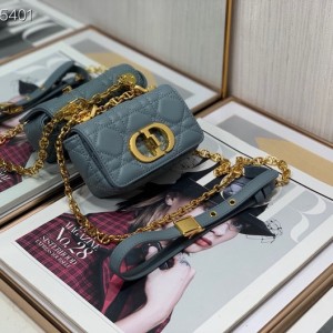 Christian Dior Caro Micro Bag 13cm with Calfskin Leather Fall/Winter 2021 Collection - Image 3