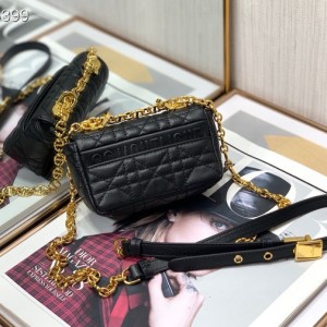 Christian Dior Caro Micro Bag 13cm with Calfskin Leather Fall/Winter 2021 Collection - Image 3