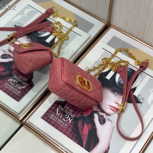 Christian Dior Caro Micro Bag 13cm with Calfskin Leather Fall/Winter 2021 Collection - Image 3