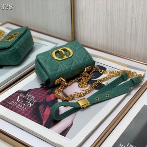 Christian Dior Caro Micro Bag 13cm with Calfskin Leather Fall/Winter 2021 Collection - Image 3