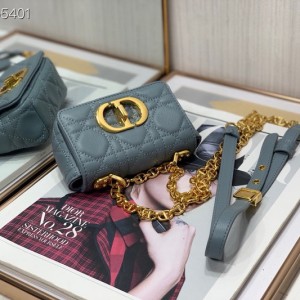 Christian Dior Caro Micro Bag 13cm with Calfskin Leather Fall/Winter 2021 Collection - Image 4