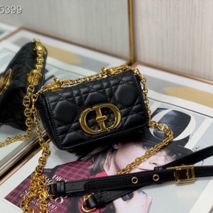 Christian Dior Caro Micro Bag 13cm with Calfskin Leather Fall/Winter 2021 Collection - Image 4