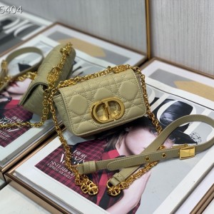 Christian Dior Caro Micro Bag 13cm with Calfskin Leather Fall/Winter 2021 Collection - Image 5