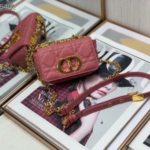 Christian Dior Caro Micro Bag 13cm with Calfskin Leather Fall/Winter 2021 Collection - Image 5
