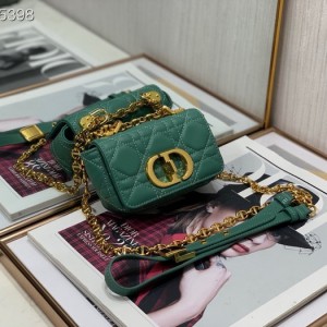 Christian Dior Caro Micro Bag 13cm with Calfskin Leather Fall/Winter 2021 Collection - Image 5
