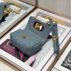 Christian Dior Caro Micro Bag 13cm with Calfskin Leather Fall/Winter 2021 Collection - Image 6
