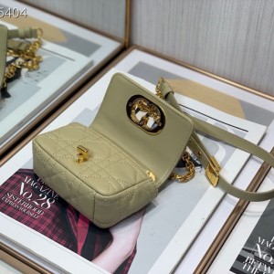 Christian Dior Caro Micro Bag 13cm with Calfskin Leather Fall/Winter 2021 Collection - Image 6