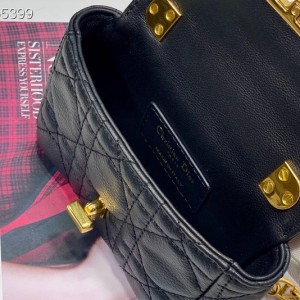 Christian Dior Caro Micro Bag 13cm with Calfskin Leather Fall/Winter 2021 Collection - Image 6