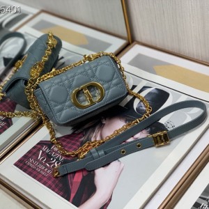Christian Dior Caro Micro Bag 13cm with Calfskin Leather Fall/Winter 2021 Collection - Image 7
